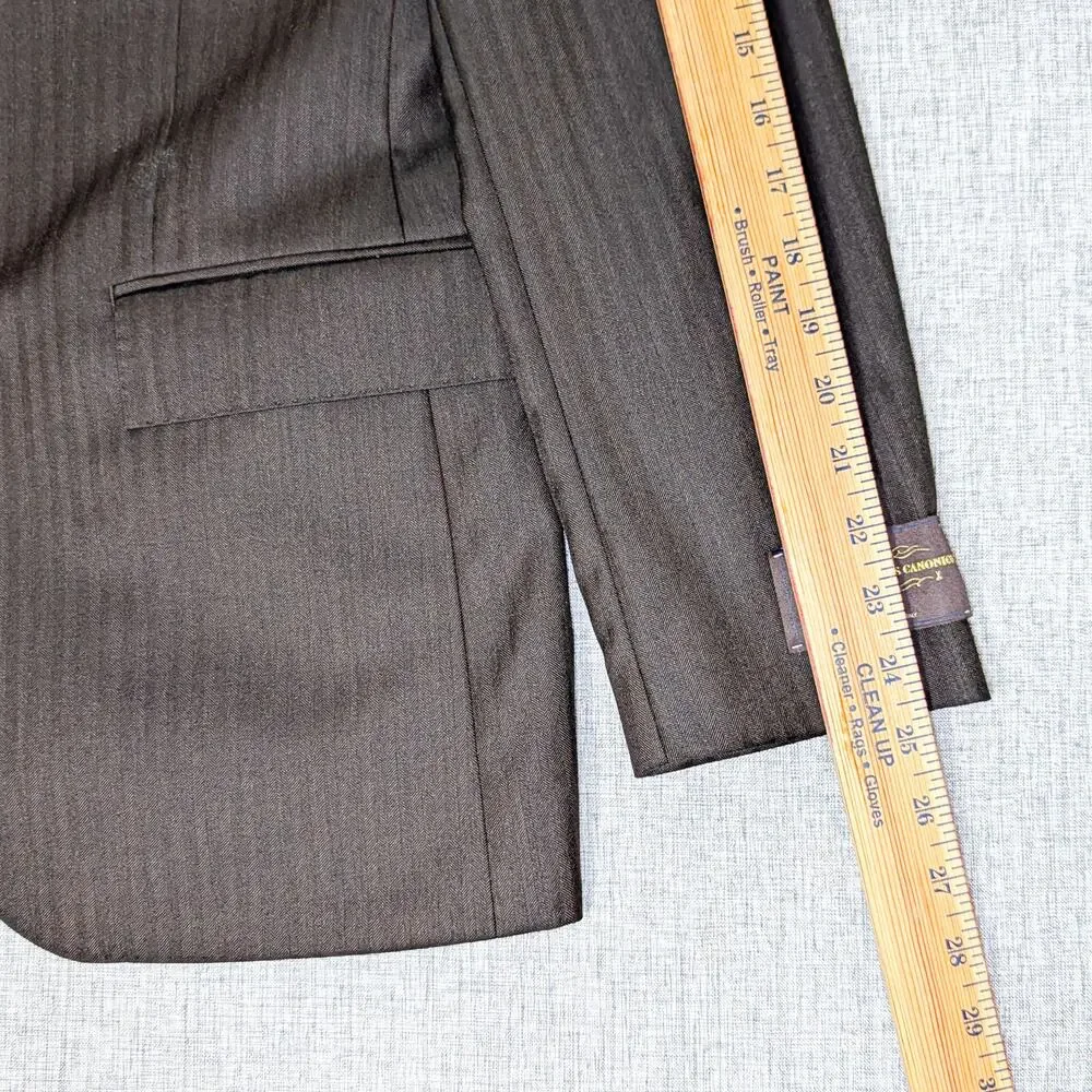 J.Crew Crosby Classic fit Suit Jacket Italy Wool herringbone 38R NWT $498